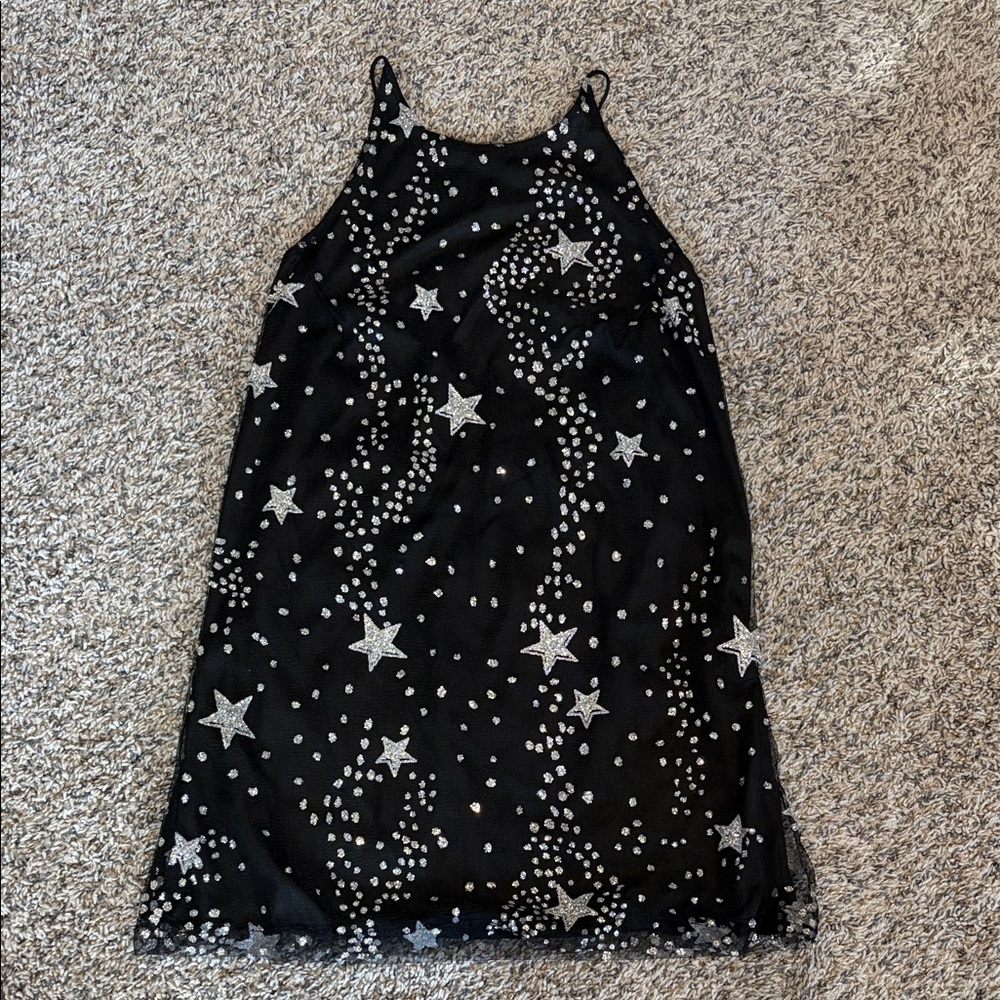A line mini dress